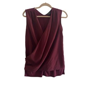 Trouvé Burgandy Top